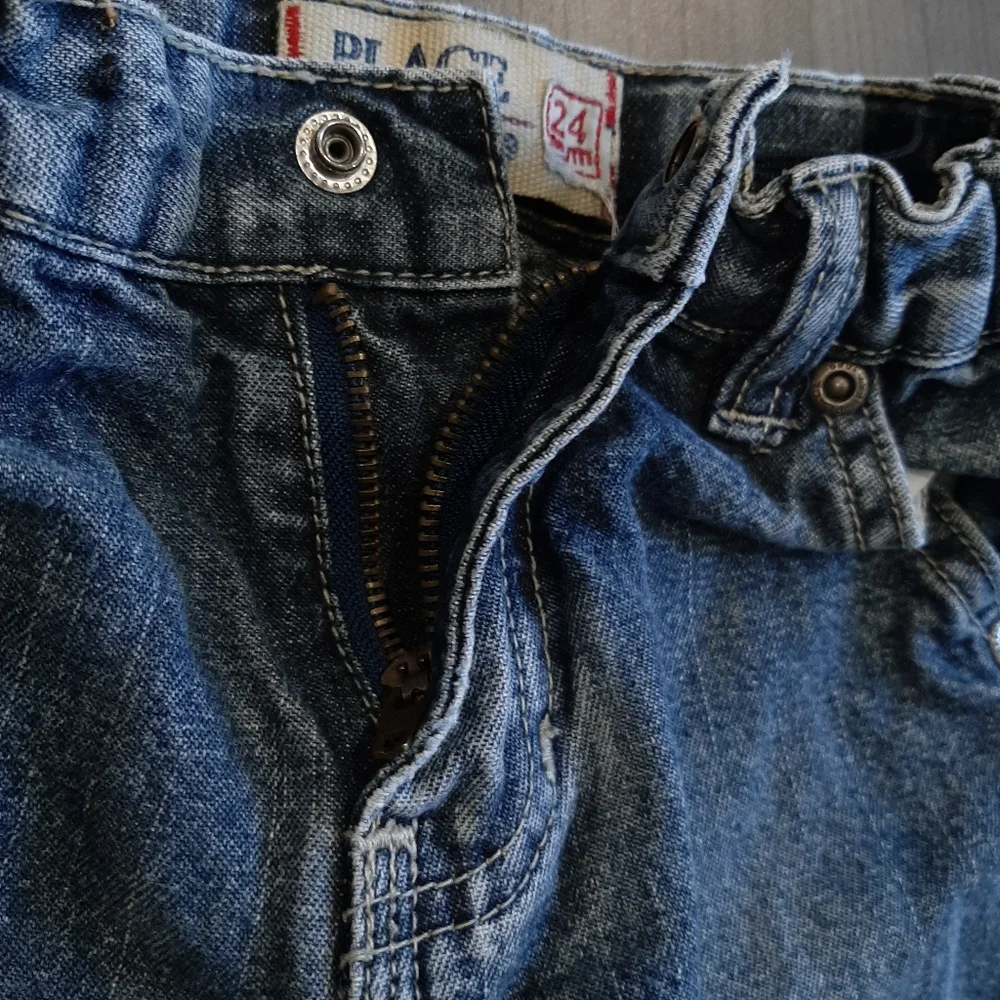CHILDRENS PLACE Carpenter Jeans Straight Leg Denim Adjustable Waist Size 24M
